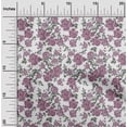 thumbnail image 1 of oneOone Polyester Lycra Fabric Leaves & Floral Ikat Print Sewing Fabric BTY 56 Inch Wide, 1 of 4