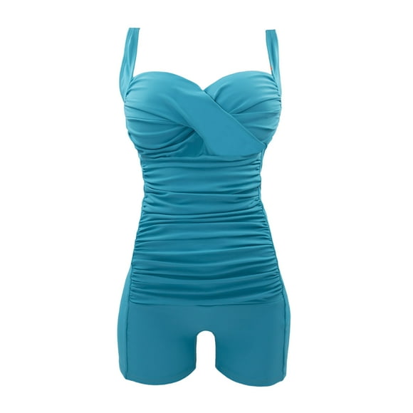 Traje de baño para dama Gota de Rocio Modelo AP-179, Traje de baño completo, Short