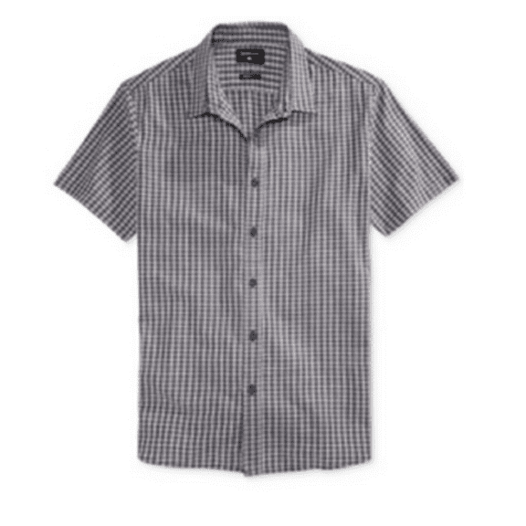Quiksilver Men's Short-Sleeve Cotton Shirt , Size S, MSRP $49