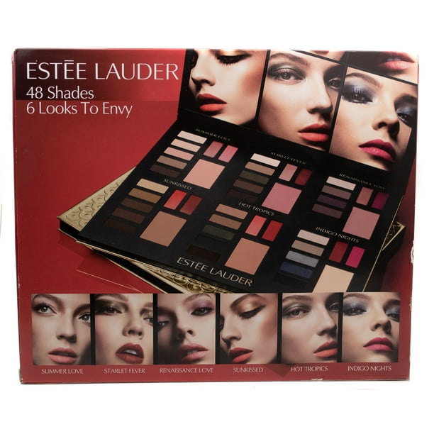 Estee Lauder 48 Shades 6 Looks to Envy Complete Makeup Kit Walmart