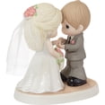 thumbnail image 3 of Precious Moments 222009 with This Ring, I Thee Wed Bisque Porcelain/Fabric Figurine, 3 of 4