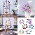 thumbnail image 2 of AOOOWER Realistiic Butterfly Rattans Artificial Flower Faux Silk Bouquets Indoor Decoration, 2 of 19