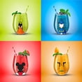 thumbnail image 3 of Juego de Copas de Vino JoyJolt Disney Mickey Mouse Squad set de 4 copas sin tallo de 15 oz, 3 of 3