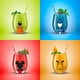 thumbnail image 3 of Juego de Copas de Vino JoyJolt Disney Mickey Mouse Squad set de 4 copas sin tallo de 15 oz, 3 of 3