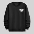 thumbnail image 4 of NuoCaiYun Sweatshirts Men's Crew Neck Fashion Valentine's Day Print Long Sleeve Casual Loose Comfort Pullover Tops, 4 of 6