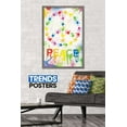 thumbnail image 2 of Peace Sign - Hands Wall Poster, 22.375" x 34", Framed, 2 of 3