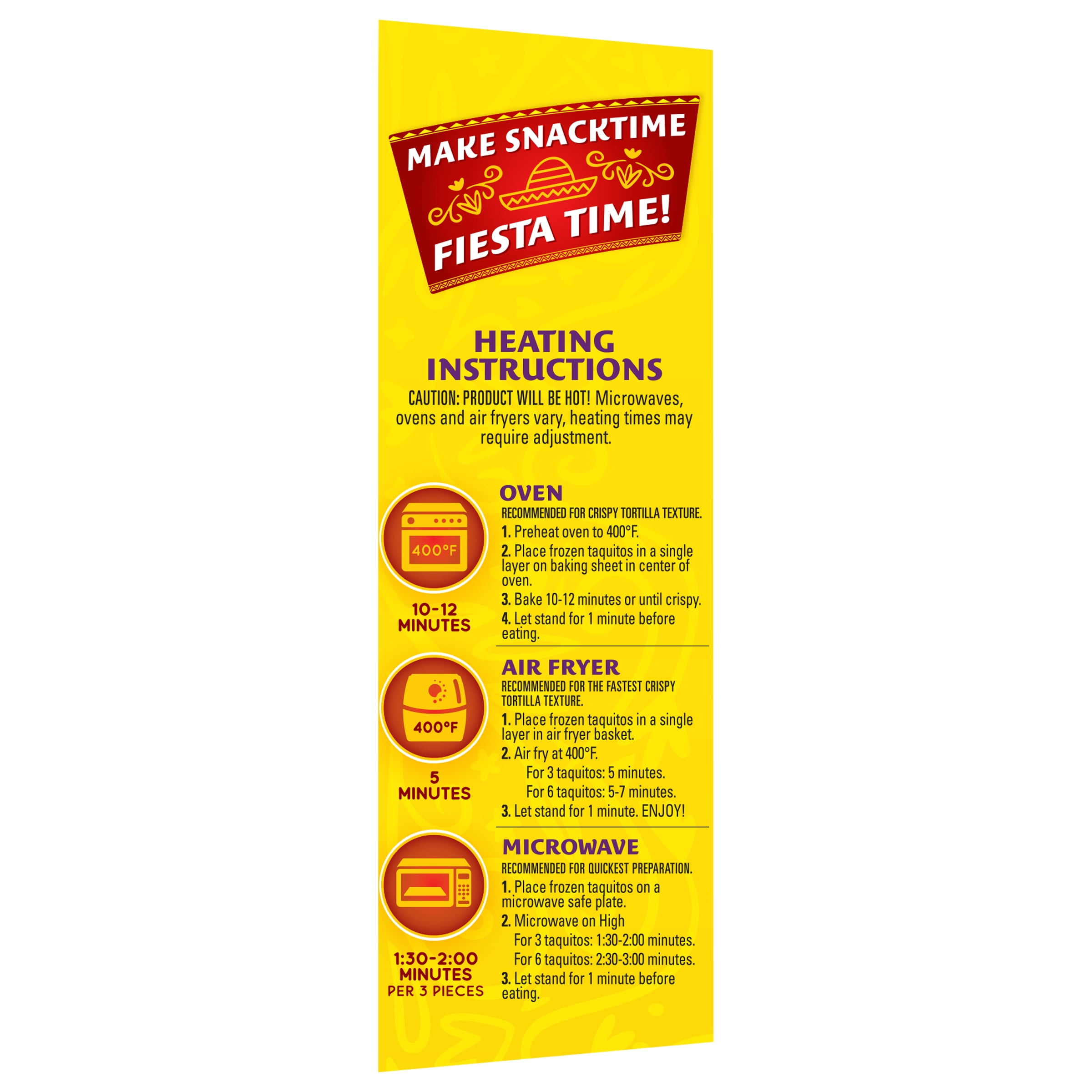Jose Ole Beef & Cheese Flour Taquitos, Frozen Mexican Food, 12 oz, 8 Count