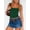 Dark Green, variant on ANRABESS Womens Square Neck Tank Tops Adjustable Spaghetti Strap Double Lined Camisole Tops Basic Slim Fitted Comfy Breathable Summer Shirts White XS
