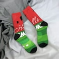thumbnail image 5 of Pofeuu Watermelon Hello Summer Print Crew Socks, Adult Running Hiking Socks for Youth and Adult, 5 of 6