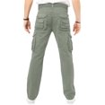 thumbnail image 2 of X RAY Men's Cargo Pants Slim Fit Deep Pockets Pant for Travel Outdoor Hiking Construction Work, Size 34Wx31L, Leaf Green, 2 of 3