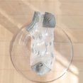 thumbnail image 2 of Yyuenw Women's Sheer Star Print Ankle Socks (5-Pack), Transparent Breathable Socks, Summer Fashion Casual Socks for Students,Campus,Casual, 2 of 3