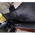 thumbnail image 2 of Parasol de verano para parabrisas de coche, parasol retráctil plegable para coche, color negro oso de fresa Electrónica, 2 of 5
