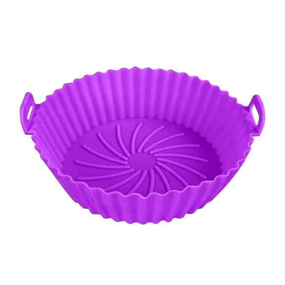 HHGBAD Fryer Pot Accessories, Non-Stick Baking Pan, Round Cooking Tray, Dishwasher Safe, Eco-Friendly Fryer Tray, Ideal for Frying, Baking and Roasting