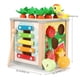 thumbnail image 2 of Children's Puzzle Multi-functional Shape Matching, Catching Insects, Pulling Carrots, Clocking, Playing The Piano, Multi-functional Intelligence Box, Treasure Box, Montessori Early Education Toys, 2 of 4