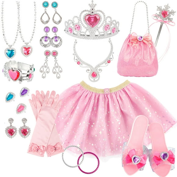 Princess Toys for Toddler Girls Ages 3 4 5 6 Year Old, Princess Dress Up for Girls 3-6, Toddler Toys Age 2 3 4 5 Girls