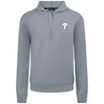 thumbnail image 2 of Men's Levelwear  Gray Philadelphia Phillies Technic Insignia Quarter-Zip Hoodie, 2 of 3