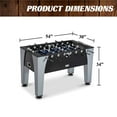 Barrington 54" Arcade Foosball Soccer Table, Accessories Included