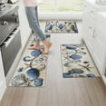 thumbnail image 4 of YIMEIS Seashell Starfish Ocean Decor Fall Kitchen Mats,Xmas Winter Seasonal Farmhouse Home Seasonal Decorations Rugs for Floor - 16''*24'', 4 of 10