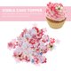 thumbnail image 3 of EeaseMX 440 adornos comestibles para tartas con forma de Sakura (estilo surtido), 3 of 7