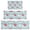 Pioneer Flower Floral-2, variant on Pioneer Flower Floral Print Pattern Kitchen Rugs Sets Of 3,Kitchen Runner Rugs Non Skid Washable,Decorative Kitchen Floor Mats for Kitchen,Sink,Laundry,17X30 Inch 17X47 Inch 17X59 Inch