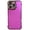 Purple, variant on Compatible with iPhone 14 Pro Max Frameless Case Ultra Thin Clear Glossy Hard PC Metal Bumper Fashion Luxury Protection Shockproof Case for Women Girls