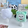 thumbnail image 5 of 10pcs/Lot Kuromi Plush Animal Keychain Little Tiger Kuromi My Melody Cinnamoroll Plush Toy Pendant Pom Pom Purin Cute Toys Doll, 5 of 5