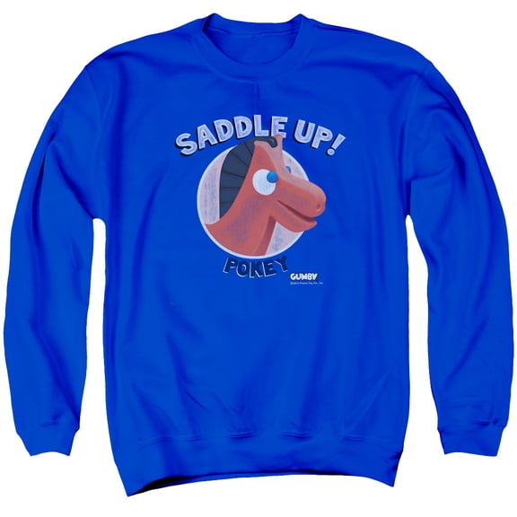 Gumby - Saddle Up - Crewneck Sweatshirt - Large