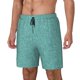 thumbnail image 1 of Balery Teal Green Glitter Bañador para hombre, shorts de playa de secado rápido con entrepierna y forro de compresión-XX-Large, 1 of 6