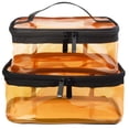 thumbnail image 4 of Bolsa de maquillaje de viaje con cremallera transparente Adepaton HMHZ937-2, 4 of 5