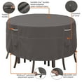 thumbnail image 4 of Classic Accessories Ravenna® Tall Round Patio Table & Chair Set Cover - Premium Outdoor Furniture Cover with Water Resistant Fabric, Small (55-187-015101-EC), 4 of 19