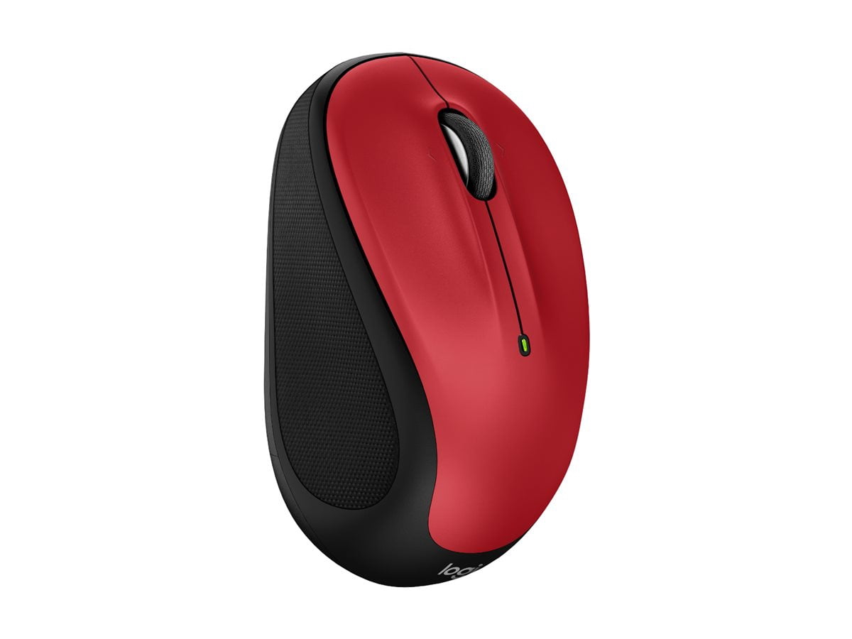 Logitech M325s Wireless Mouse, 2.4 GHz with USB Receiver, 1000 DPI Optical Tracking, Red