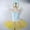 Yellow, variant on Girl Dress Sleeveless Concert Formal Elegant Sequin Sparkle Dance Mesh Dresses for Girls with 1-14 Years