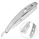 thumbnail image 2 of Stainless Steel Straight Barber Razor Blade Holder Razor Folding Shaving Cutter Holder Rack, 2 of 4
