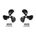 thumbnail image 3 of 3Set RC Boat Propeller, 3 Blades CW 4mm Hole Dia 40mm OD, 3 of 7