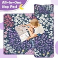 thumbnail image 4 of Pioneer Flower Floral Print Pattern Toddler Nap Mats for Kids Preschool,Sleeping Mat Bag or Kids,Toddler Sleeping Bag,Toddler Nap Mat or Daycare, 4 of 6
