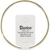 Darice Gold Tone Macrame Ring 3 inch 1716 (12-Pack)