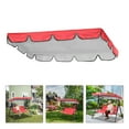 thumbnail image 3 of Outdoor Courtyard Swing Ceiling Cover Awning Rain Cover Replacement Cloth Halloween Decorations, 3 of 9