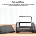 thumbnail image 3 of Phone Screen Magnifier Folding Pull-out Lifting Magnifying Glass Anti-blue Protection Folding Household Desktop Smartphone Tablet Black, 3 of 9