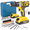 1*2.0AH battery+accessories, variant on 21V Cordless Electric Drill, Multifunctional Power Drill with Fast Charger, Batteries & Optional Drill Bits, for Home & Car Repair, Great Gift for Men