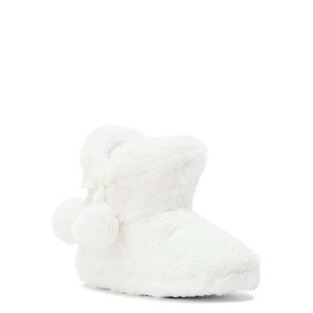

Sky Sole Little & Big Girls Plush Bootie Slipper Sizes 11-3