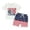 White, variant on Staki American Independence Day Outfit Toddler Baby Boy 4th of July Outfits American Flag T-Shirt Tops Plaid Shorts Set Fourth of July Boys Clothes 6M 12M 18M,6-12 Months