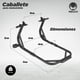 thumbnail image 3 of Caballete para moto Negro Mach Generico Acero 67 Cm Universal Trasera Ajustable 120 Kg, 3 of 6