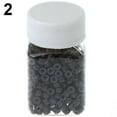 thumbnail image 4 of 500 Pcs Perles en Silicone Aluminium Micro Link pour Extensions de Cheveux Cosmétiques, 4 of 8