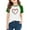 Green, variant on 9 Years Girls Short Sleeve T-Shirt Teen Summer Printed T Shirt Navy Crew Neck Shirt Top Navy Size 9 Years
