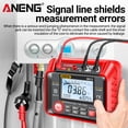 thumbnail image 3 of ANENG ANENG MH13 Digital Insulation Resistance Tester, 250V-2500V Megohmmeter, Auto Range, ABS Material, No Battery Included, 3 of 7