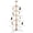 Gold, variant on HOHIYA 84 Inch Wrought Iron Christmas Trees Ornament Display Stand Metal Wire Hanger Home Black