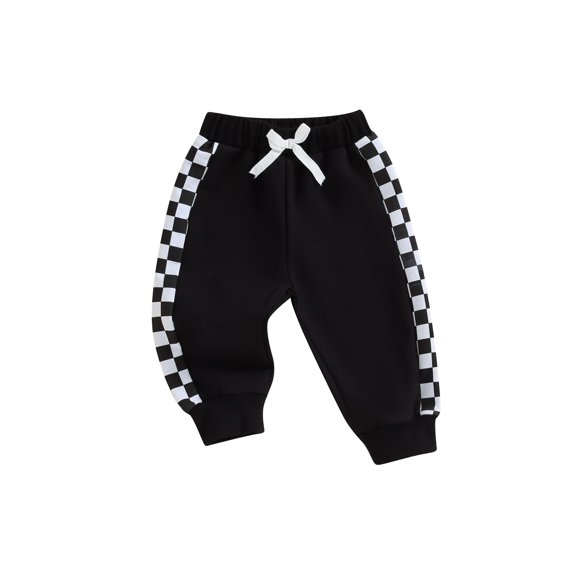 Bagilaanoe Toddler Baby Boy Sweatpants Checkerboard Patchwork Jogger Pants 6M 12M 18M 24M 3T Kids Casual Trousers Casual Clothes