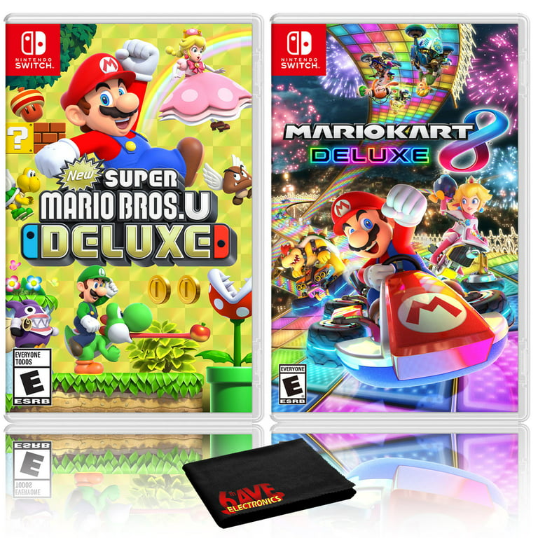 New Super Mario Bros. U Deluxe Mario 8 Nintendo Switch - Walmart.com