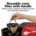 thumbnail image 2 of Hamilton Beach 12-Cup Front Fill Thermal Coffee Maker in Black, 2 of 8