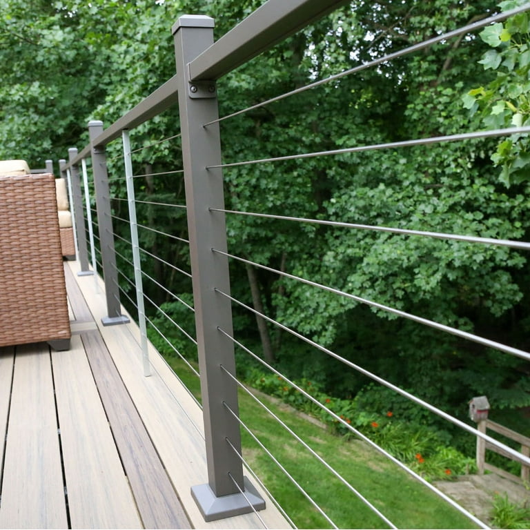 Deckorators Cable Railing Hardware Kit with 10 ft. Cable